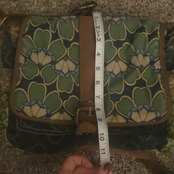 Vintage Fossil Crossbody Bag - Hippie / Boho / Floral - Picture 7 of 7